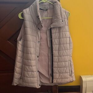 Calvin Klein Women's Light Purple Quilted Vest